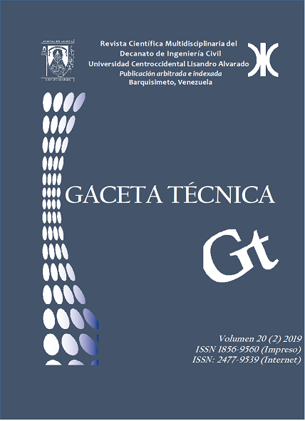 BibVirtual_UCLA's tweet photo. BibVirtualUCLA y el Comité Editorial de la Revista "GACETA TÉCNICA" se  complacen en informar a la Comunidad Universitaria, que se encuentra  publicado el Vol. 20 Núm. 2 (2019): Jul-Dic https://t.co/RN0tLbXvfs   @gaceta_tecnica
 @BibCiv_UCLA
 https://t.co/k9VYe80IQW https://t.co/XEoNvpy6qH
