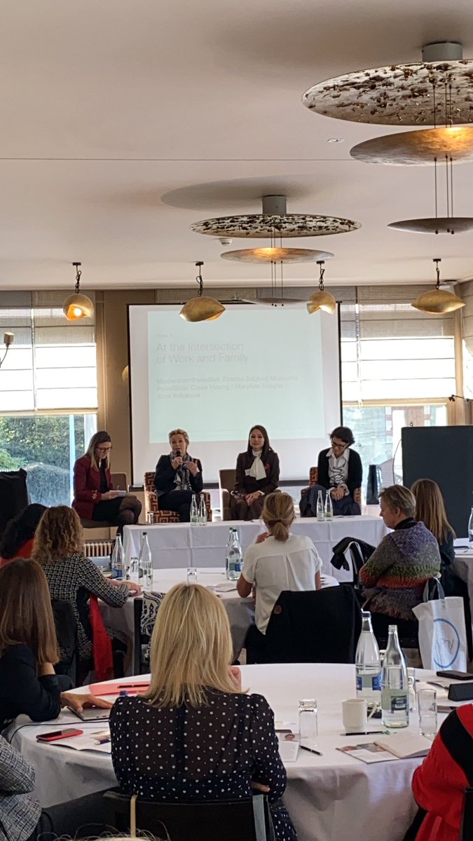 MyPhyLife's tweet photo. Elianna Sabbag Moquette @TheBabyOffice opening the discussion about balancing work and family #worklifebalance #wlc19 https://t.co/yrK7EWutHT