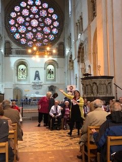A fantastic time had by all at St Albans Cathedral for a special <a href="/Hertsmusicalmem/">HertsMusicalMemories</a> #singingfordementia. Thank you to The Cathedral for having us again.