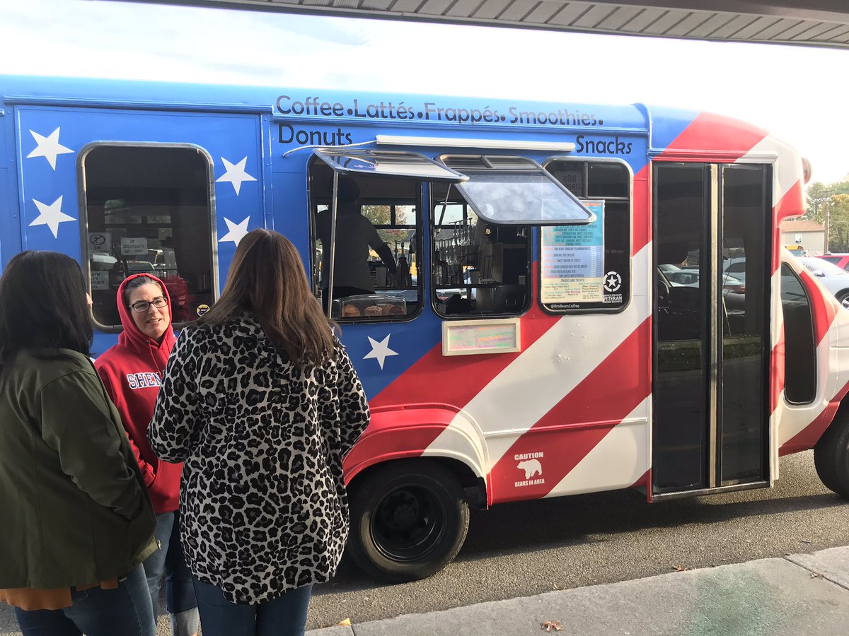 Thank you <a href="/Bro_Bears/">Bro Bears Drive Thru Coffee</a> for coming out to Aylor today and serving up hot coffee and sweet treats!! #FCPSinspires #Aylorinspires <a href="/DaveSovine/">Dr. David Sovine</a> @DavidRu31599911