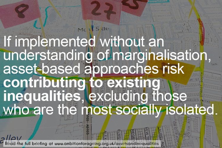 AfAgeing's tweet photo. Our report, Asset-based Approaches &amp; Inequalities, highlights the importance of recognising barriers faced by marginalised groups in order to avoid contributing to existing inequalities. https://t.co/hPgPi0tyVB https://t.co/eXQojoFNZT