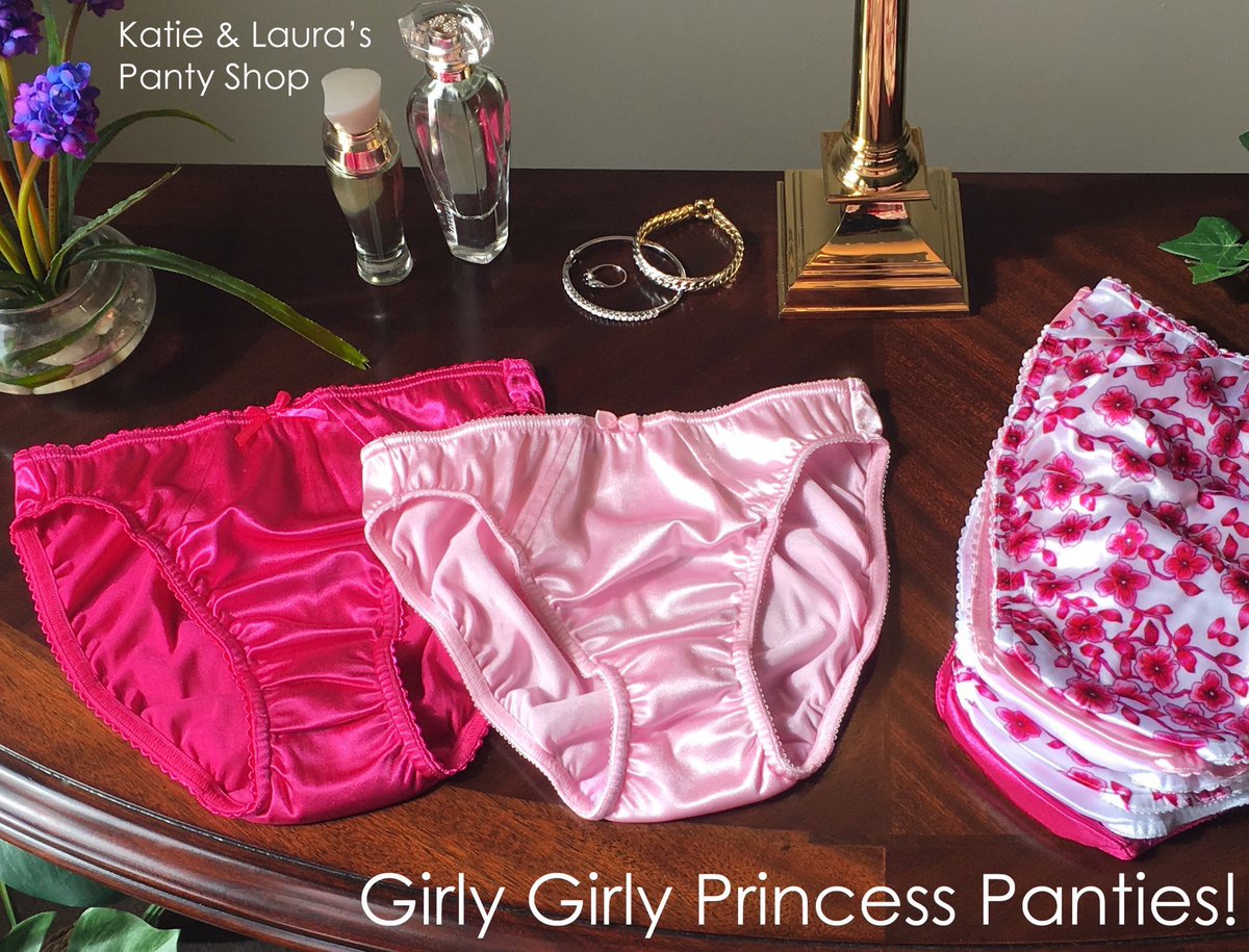 Katie and Laura’s Fancy Satin Princess Panties. pic.twitter.com/NjpZQcV6cp....