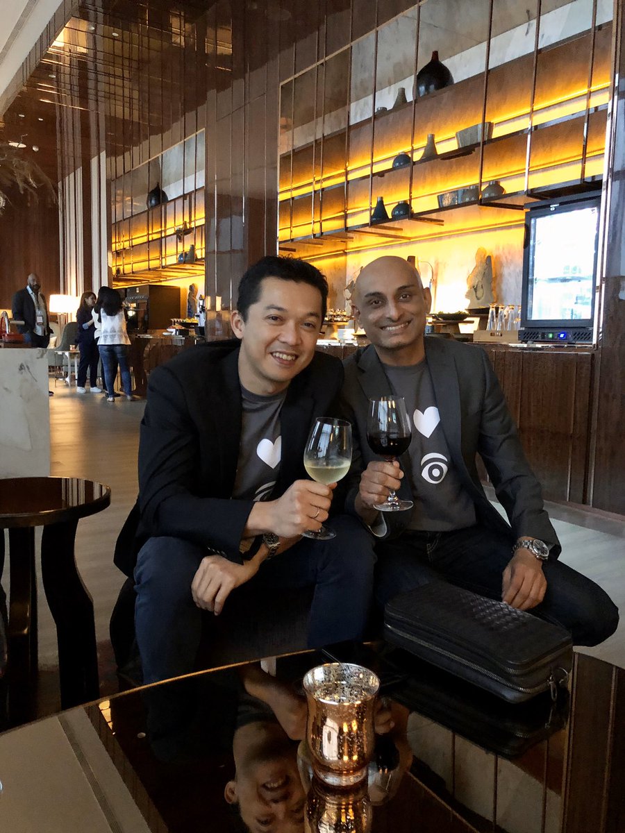 aruncavale's tweet photo. Was abs delightful chatting with @taufikhidayat_1 at #IBM #DataAndAIForum at Jakarta today. It is a privilege and pride to have this legendary sportsman as a friend. https://t.co/fQmnodWa6M