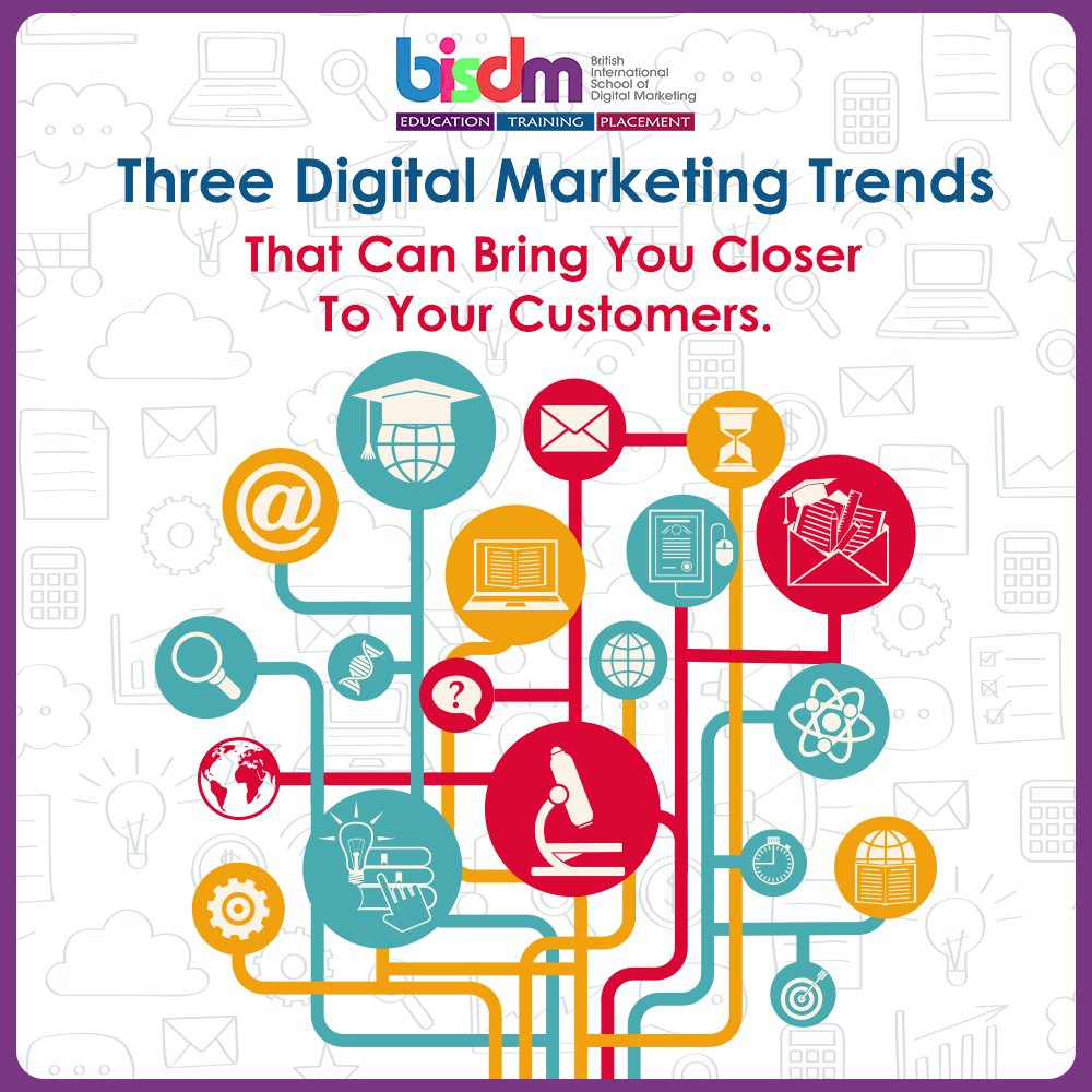 thebisdm's tweet photo. To stay in business, you have to go where the consumers are, and consumers are online more than ever.
.
Here are three digital marketing trends that #bisdm highlighted.

#digitalmarketingfacts #digitalmarketingtrends #digitalindia #digitalmarketingtips #digitalmarketingstrategy https://t.co/OJUZPtmlEQ