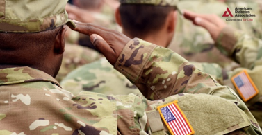 AmDiabetesAssn's tweet photo. We salute all the service men and women who have served in our armed forces. Thank you for your service! Happy #VeteransDay https://t.co/x7ov4x35rk