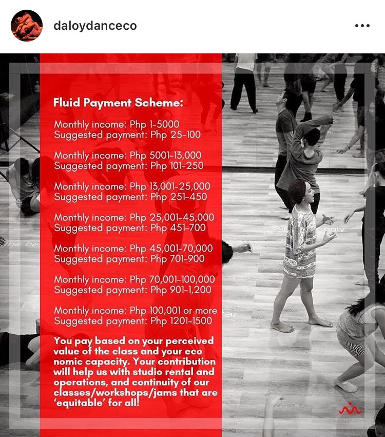 DaloyDC's tweet photo. YES TO FLUID PAYMENT for all Daloy classes and workshops! Because we stand for equity, diversity and inclusion! ❤️ If you make more, give more. If you are making little, you are welcome in our dance space! We want everyone to feel relaxed and accepted in our dance gatherings 🌺 https://t.co/QqDrv1mpNJ
