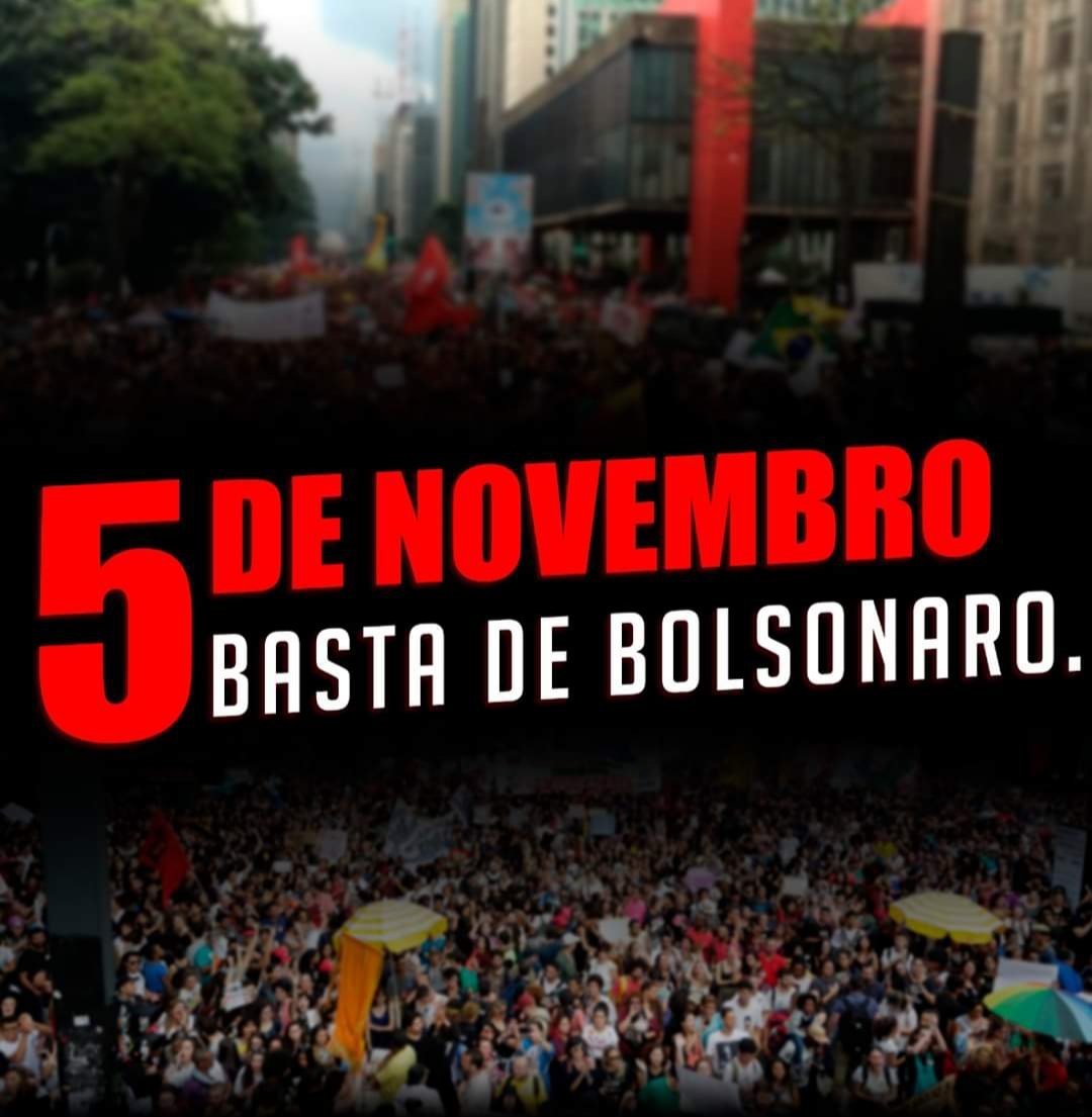 Rembodinho's tweet photo. ✊ É hoje, galera!
Vamos derrubar o capetão!
#ForaBozos #LulaLivre
#HojeENaRua https://t.co/bEdlZLzdLJ