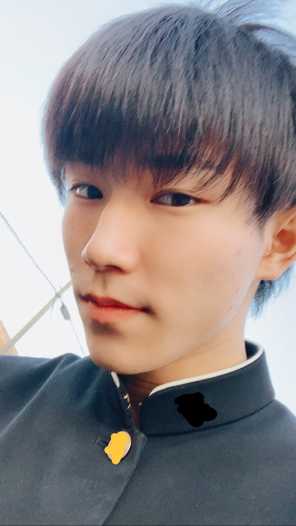 こうめい Twitterissa 学ラン生活始めました ありがとう夏服 ヘアセット 読モ界隈 読モ チェキ会 モデル サロンモデル 被写体モデル 高校生 美容学生 男子高生 T Co Vsculrehet Twitter