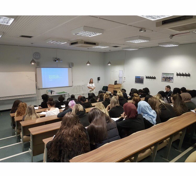 NicEllis3's tweet photo. @BuryRochCO_NHS Day 2 of Occupational Therapy Week at Rochdale. Promoting the role to students at Hopwood Hall College. https://t.co/a6isNfTc1F
