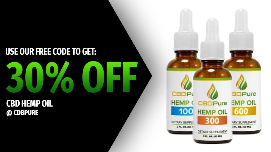 420CouponCode's tweet photo. #CBDTincture can get expensive. That is why CBDPure is offering 30% off all of their CBD Hemp Oils when you use our #420couponcode at checkout.
Coupon found here:
https://t.co/NtRXXS0XCC https://t.co/kdbeg6HZDn