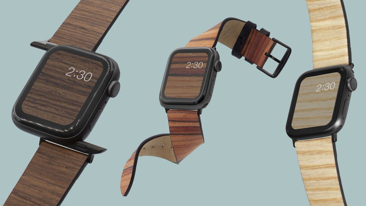 Madera21_corma's tweet photo. La compañía @AnalogWatchCo anunció la creación de #Bandly, empresa enfocada en personalizar #AppleWatch utilizando #madera real reciclada para entrar en la moda ecológica. De ahí surgen bellos relojes con gran flexibilidad y resistentes al agua. + info en https://t.co/DTKNecKDrs https://t.co/0W5VUWDGa8