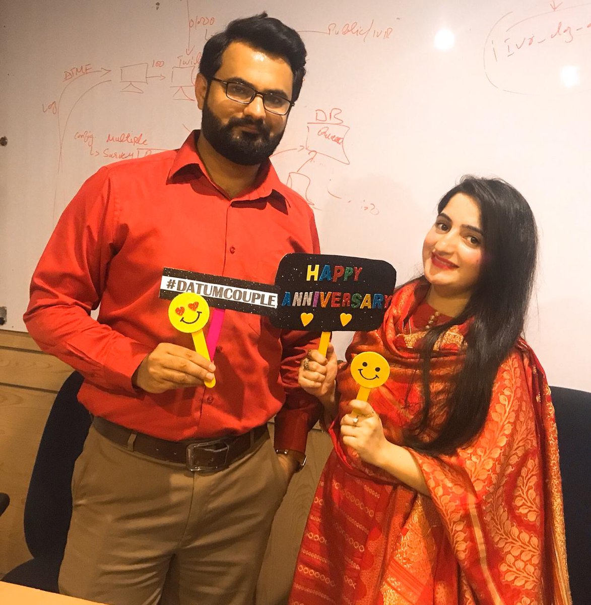 datumsquare's tweet photo. We celebrated our Datum Couple's wedding anniversary at our Lahore office. We wish them lots of happiness and blessings! Happy anniversary at Datum! Hina and Qasim.
#datumfun #activities #weddinganniversary #Datumsqaure #Couple #technology #softwaredevelopment #celebration https://t.co/5FL7PWD1aX