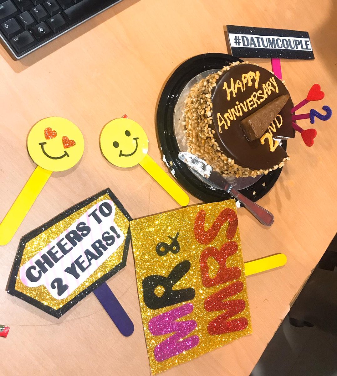 datumsquare's tweet photo. We celebrated our Datum Couple's wedding anniversary at our Lahore office. We wish them lots of happiness and blessings! Happy anniversary at Datum! Hina and Qasim.
#datumfun #activities #weddinganniversary #Datumsqaure #Couple #technology #softwaredevelopment #celebration https://t.co/5FL7PWD1aX