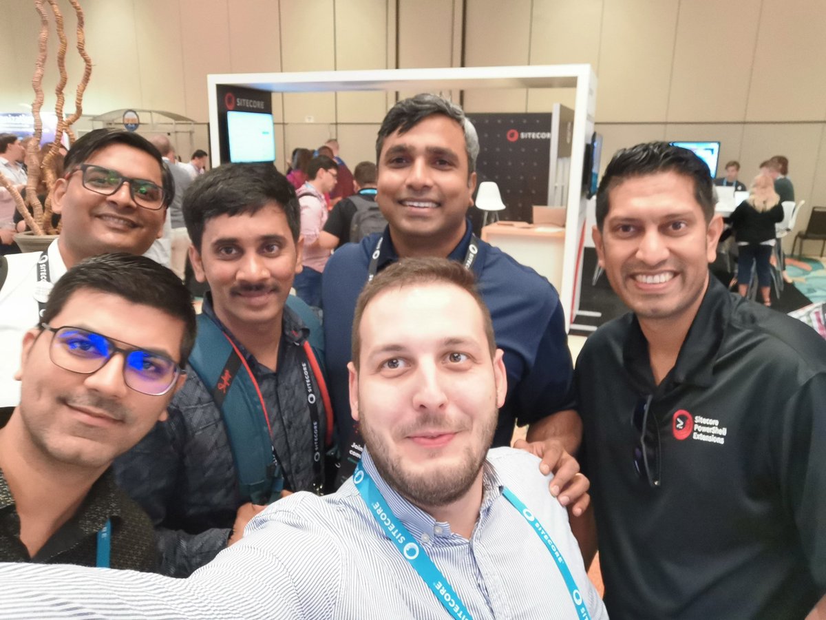 Can't miss a #sitecoreselfie with my #Sitecore friends <a href="/akshaysura13/">Akshay Sura @ Konabos</a> and <a href="/jammykam/">Kamruz Jaman</a> at #SitecoreSYM