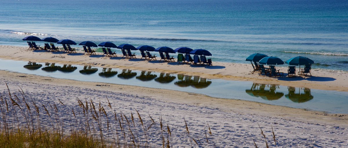 Pull up a seat and watch Tuesday come rolling in. Every day should start on the sand! <a href="/RealSaltLife/">Salt Life</a> <a href="/30a/">30A</a> #relax #Summer2020 #SaltLife #beachday