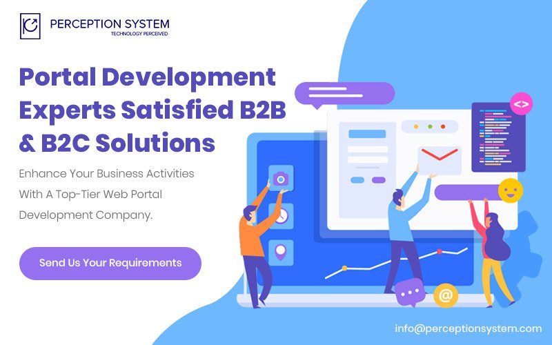 mariabrean's tweet photo. Enhance your business activities with Perception System a top-tier Web Portal Development Company.

https://t.co/9hdounfp7L

#webportal #webportaldevelopmentcompany #portaldevelopmentcompany #portaldevelopment #portals #b2becommerce #B2C #usa https://t.co/e4uipYCGva