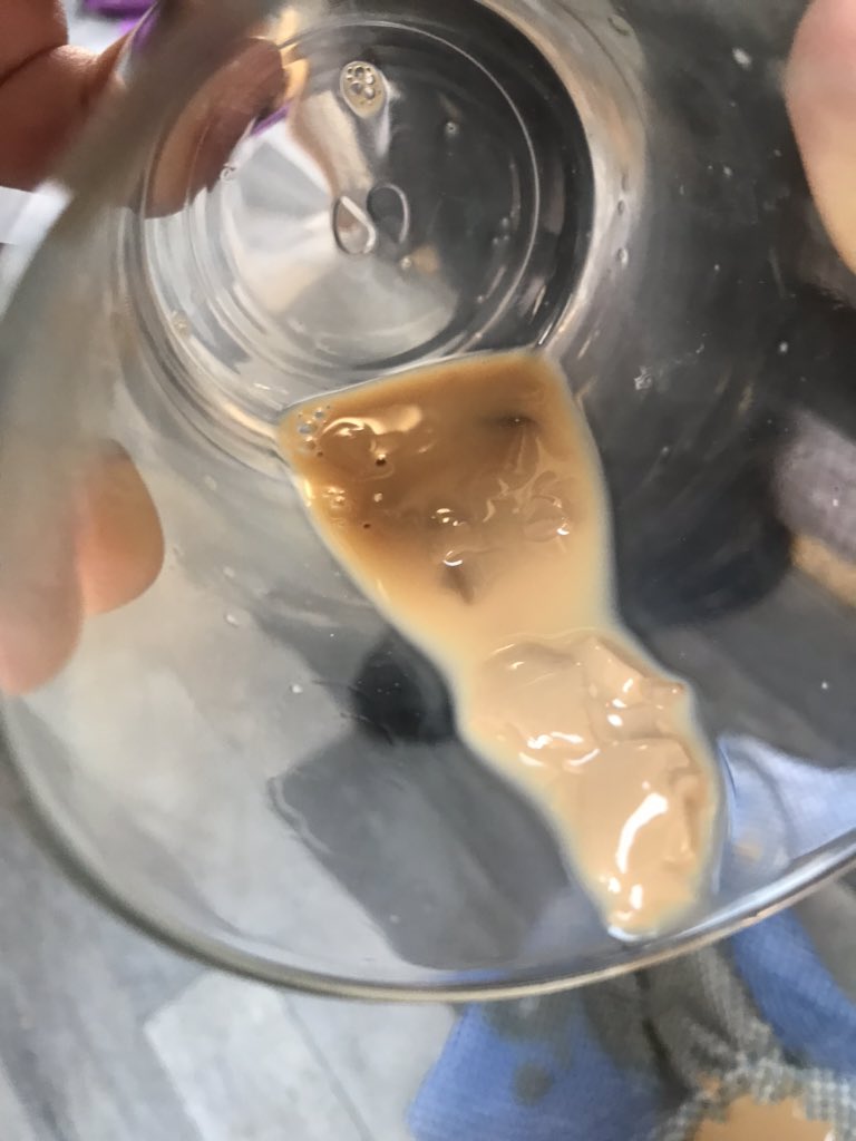 TillyDaisyHart's tweet photo. @Poundstretcher1 nice foun mouldy lumps in organic latte coffee I just bought from Canterbury store 👍🏼 https://t.co/jf4RAv4RRe