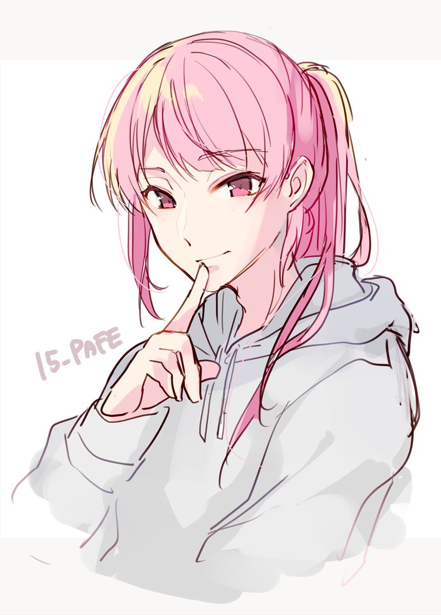 「いい男の日らしいので??
#苺葉ふ絵とか 」|ももいろね＠LINEスタンプ&書籍販売中のイラスト