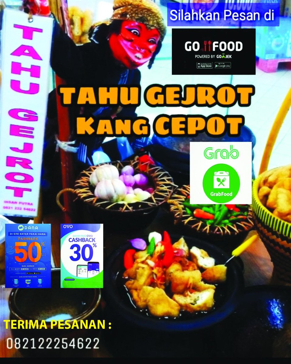 Silahkan pesan di GO-FOOD GRABFOOD