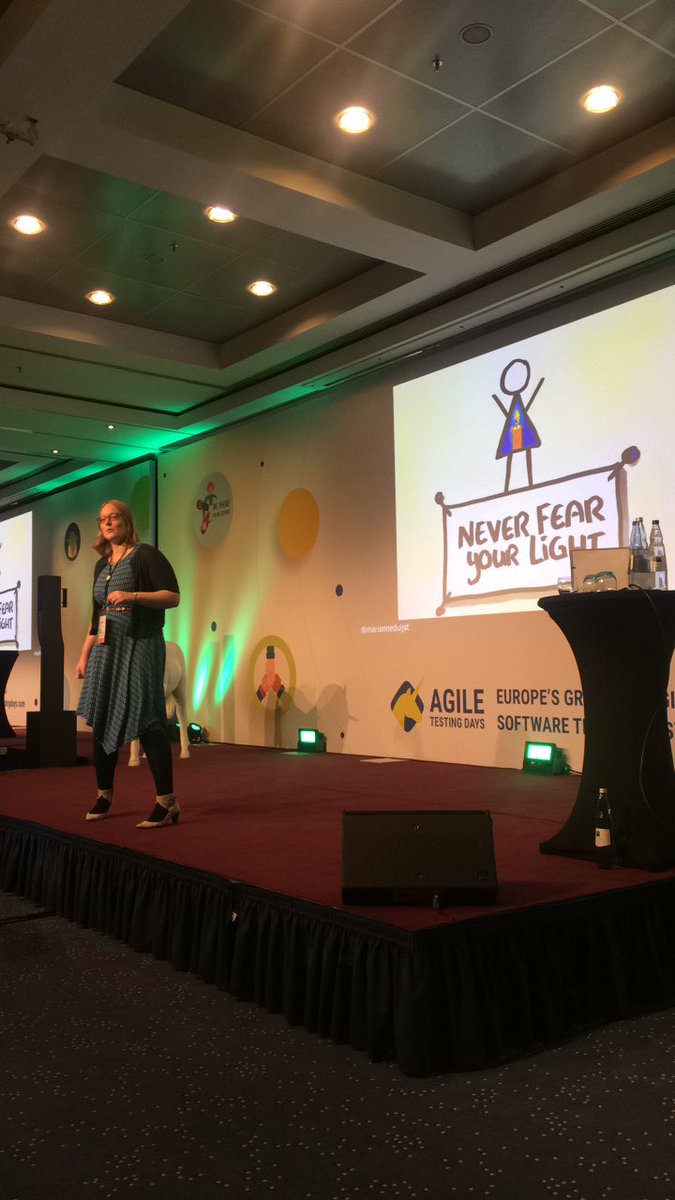 ywevanderpol's tweet photo. @marianneduijst keep on shining!!! Nice Keynote on #AgileTD https://t.co/9GuQ2rG82u