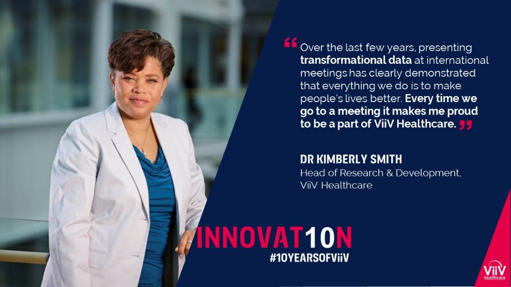 ViiVHC's tweet photo. We’re dedicated to developing innovative medicines to help end the HIV epidemic. To celebrate #10yearsofViiV, we’re reflecting on the incredible scientific breakthroughs of the last decade. 

What’s your top breakthrough in #HIVresearch from the last 10 years? https://t.co/H7FvEmcfyN