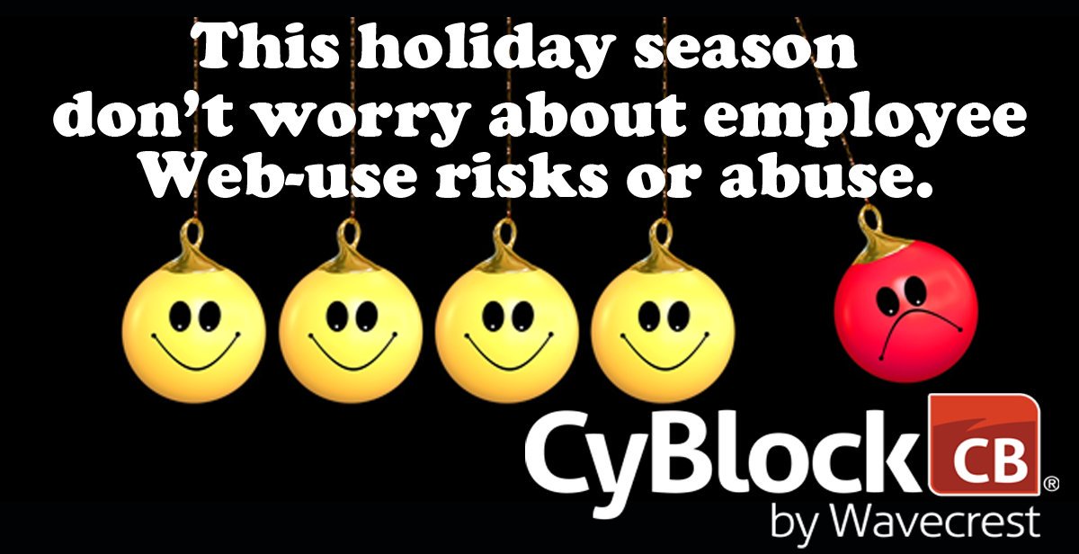 WavecrestNet's tweet photo. Believe it or not NOW is the time to start preparing for the holiday online shopping season! https://t.co/9EEqTKmbXJ 
#CyBlock #Cyfin #Christmas #online #employees #employeemonitoring #productivity #malware #HR #management #Webbrowsing #cybersec #infosec #bandwidth #letthemshop https://t.co/dxm8Y2S9WU