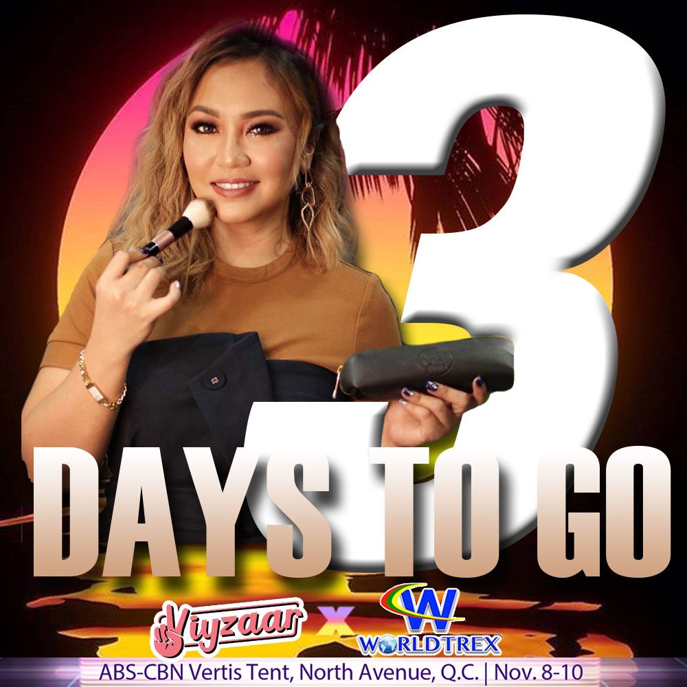 viyzaar's tweet photo. Get your brushes ready because it's only 3 days away before Viyzaar! @anneclutz is ready to share her Anne Clutz Brushes to everyone!

#Viyzaar
#ViyzaarxWorldtrex
#WorldtrexEnterpriseCorp https://t.co/HvDqJdLIpv