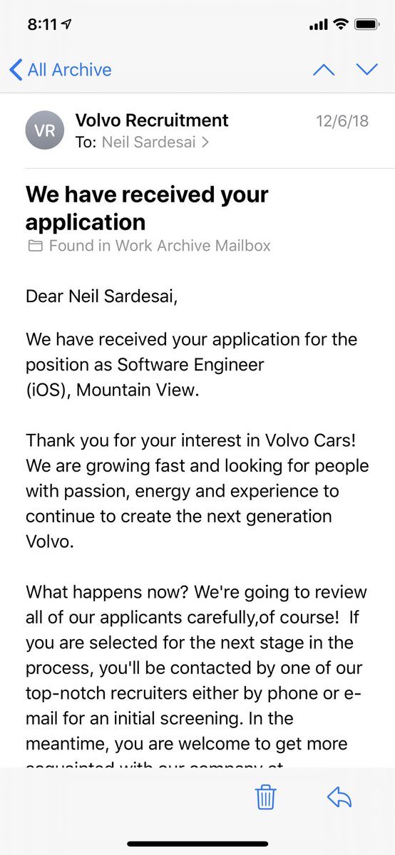 neilsardesai's tweet image. Just got rejected from a job I applied to 11 months ago 🙈