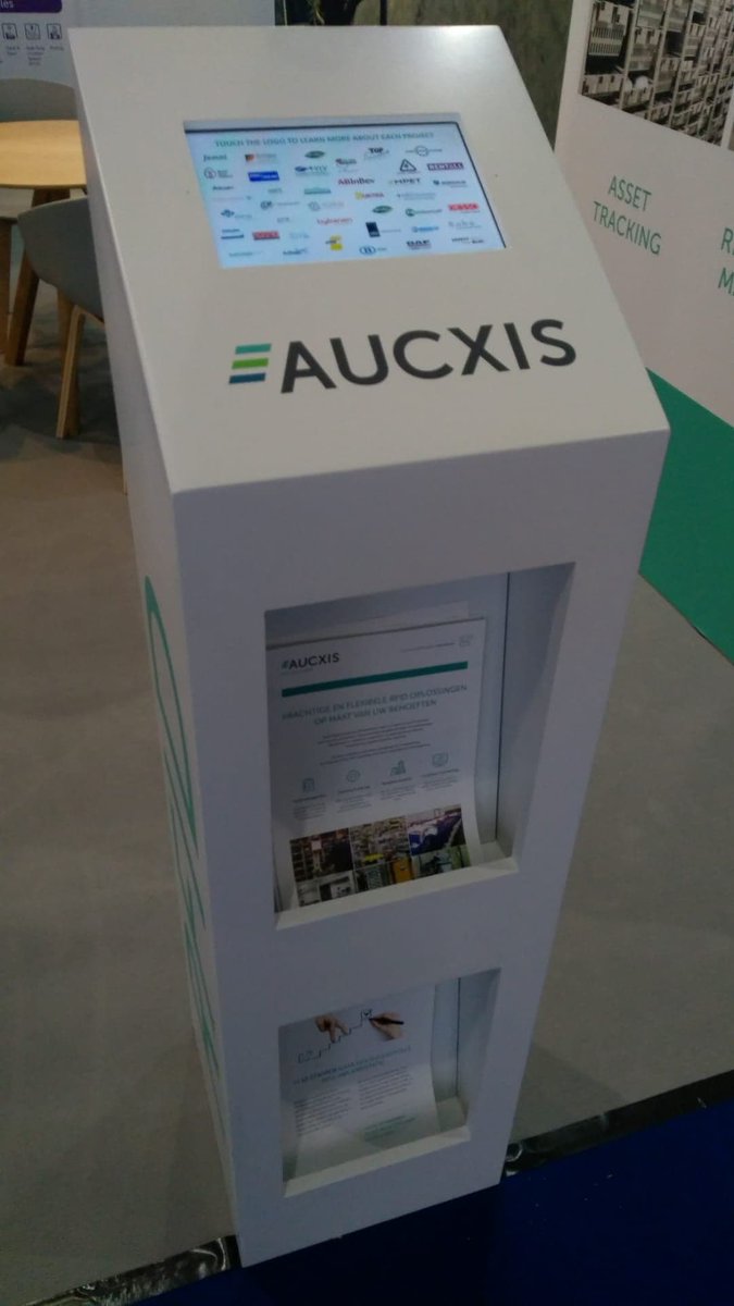 Out and about presenting our RFID solutions to logistics specialists! We welcome you at the ICT &amp; Logistiek event in Utrecht, booth A070.
 #ict #logistics  #rfid #specialists #utrecht