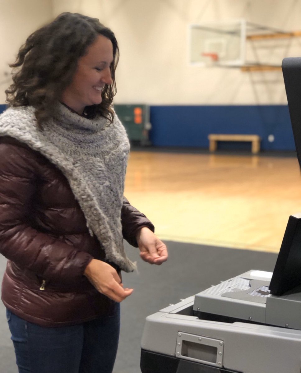 Voted!!! Polls are open until 6p! Find more info here: abbieformayor.com/voting

#AbbieForMayor #OurCity #Onekokomo