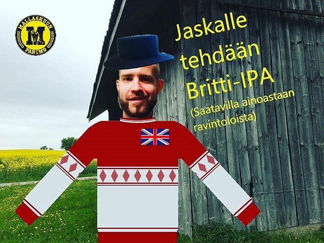 Jaska goes pienpanimot rundin seuraavana kohteena laakeat peltomaisemat Pohojanmaalla ja Mallaskuun Panimo. Tehdään sitä perinteistä ja hyvää, Old Empire Ipaa ja päälle kauppavahvuuden. Olut pannaan tällä viikolla ja ensimmäiset erät lähtevät maailmalle … ift.tt/32jaTBc
