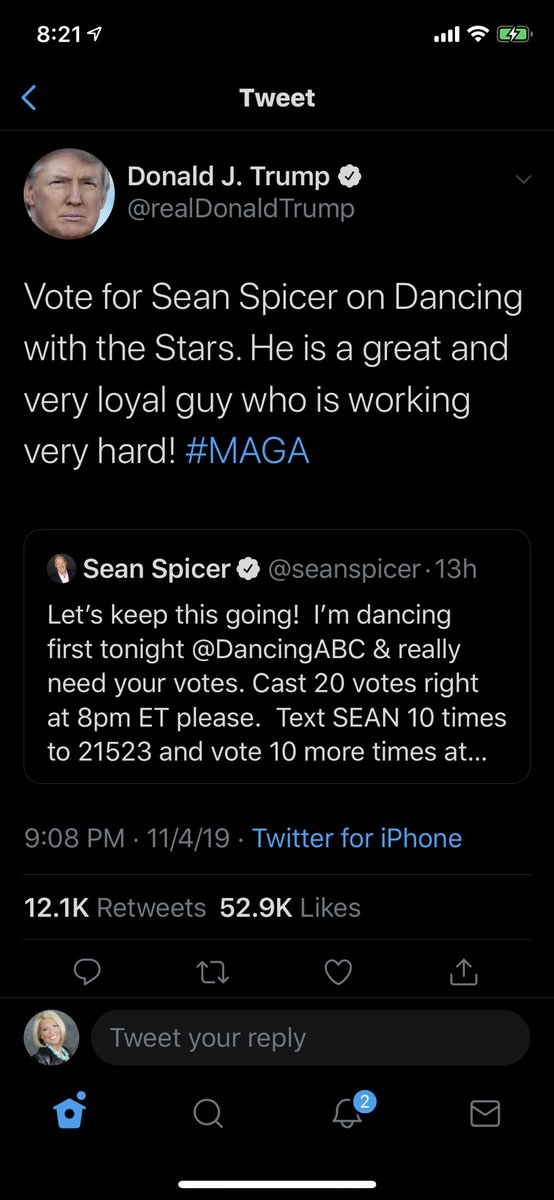 LightsCMemories's tweet photo. This right here is the problem. Loyal means nothing its a dance show and @seanspicer and everyone on the show knows he doesn’t dance he walks &amp; he is ruining a show, ruining it for better qualified ppl. @DancingABC NO MORE political ppl. #longtimeviewer &amp; over the nonsense #dwts https://t.co/0CWGwWHNi0