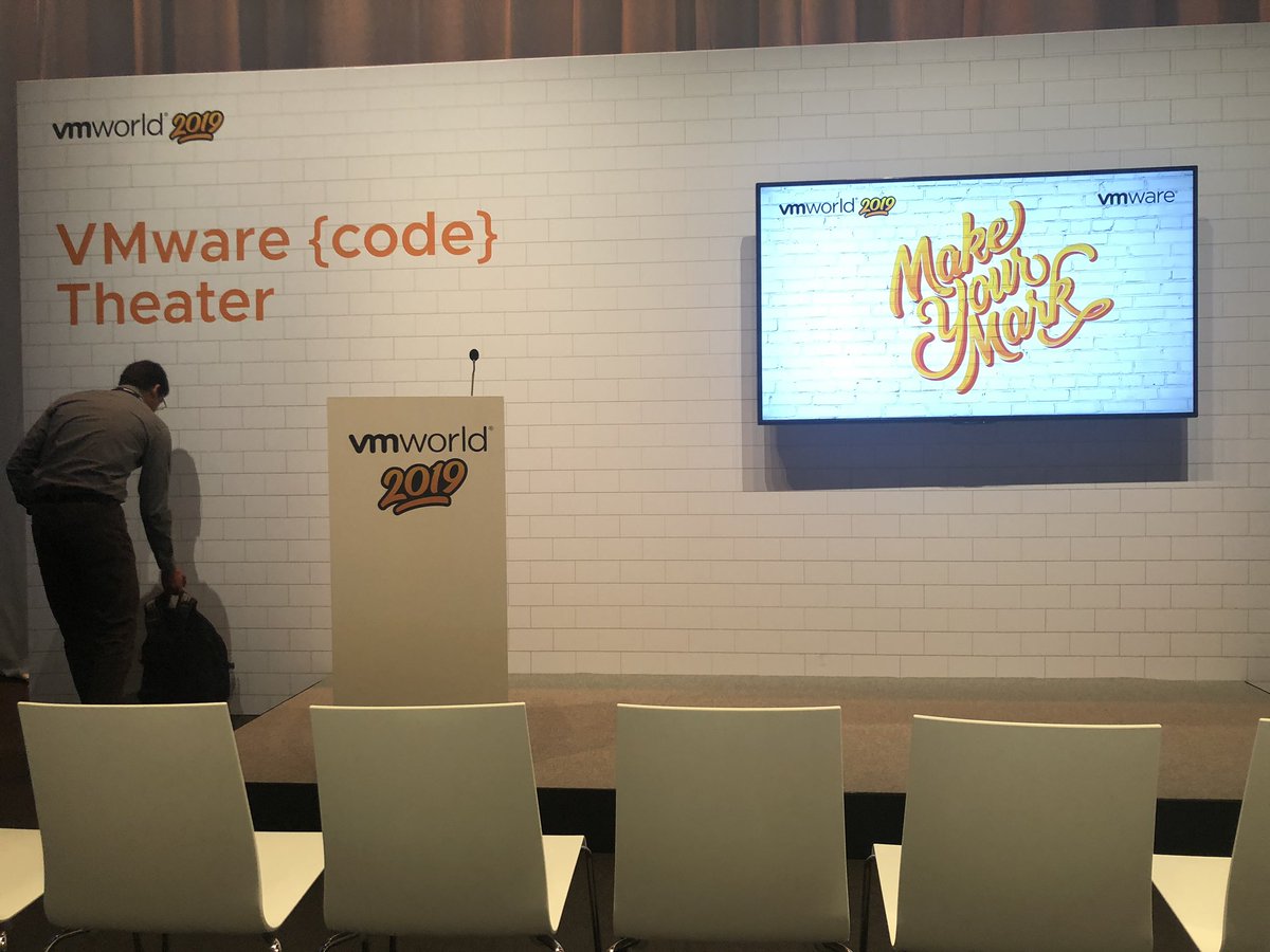 b3nj's tweet photo. #ansible #nsx automation coming up... #VMworld2019 https://t.co/z4tpdODBLL
