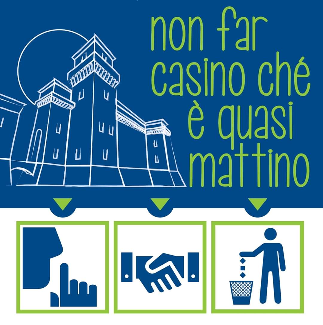 mayrverdi's tweet photo. Ragazziii fate i buoni 😉

#Ferrara
#MayrVerdi
#movida

[iniziativa del @ComuneDiFerrara, @UniFerrara, @AscomFerrara, @fipeconf e con @Mayrverdi, Ass_ne Gobetti-Matteoti-San Romano, i commercianti di via Garibaldi e Lucchesi, Piazza del Guato] https://t.co/1NCWuhcIj3