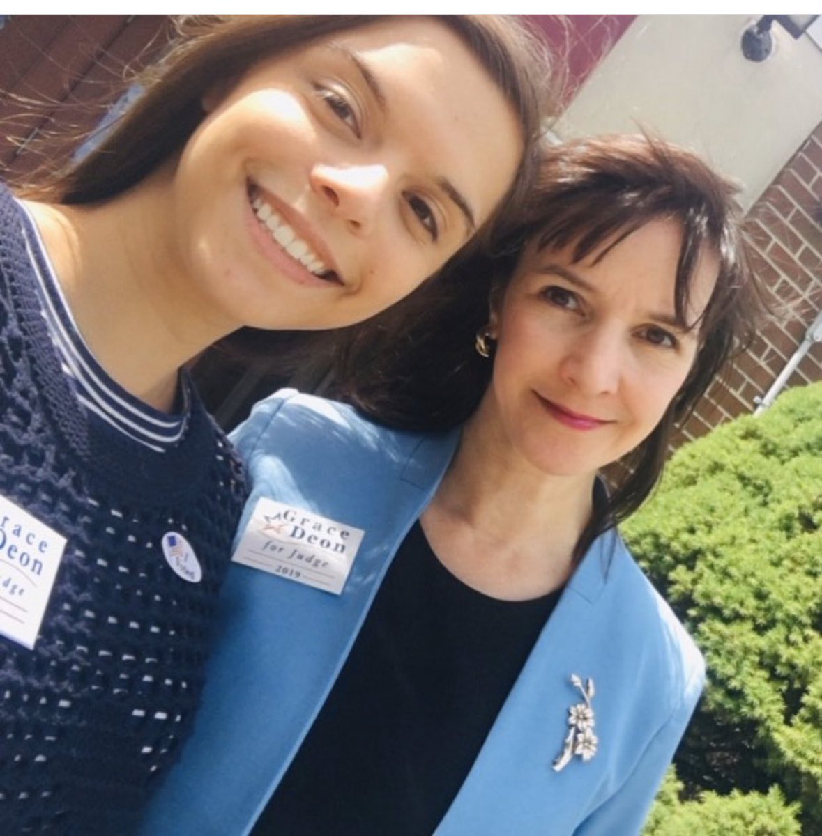 GraceDeon4Judge's tweet photo. Today is THE day!! My last post - see you at the polls! DEON TOADVINE BOWMAN #buckscountyjudges #GraceDeon4Judge https://t.co/KuXJxA3UM0