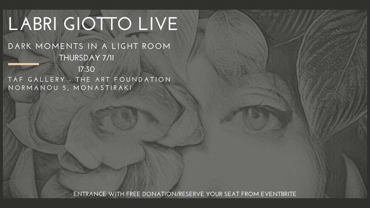metamatictaf's tweet photo. First live music event in our gallery space for this season!!
Don't miss Labri Giotto and her folk Celtic and Scandinavian tunes! 
#irish #celtic #scottish #music #live #athens #monastiraki #taf #art https://t.co/SAzIwXsTuw