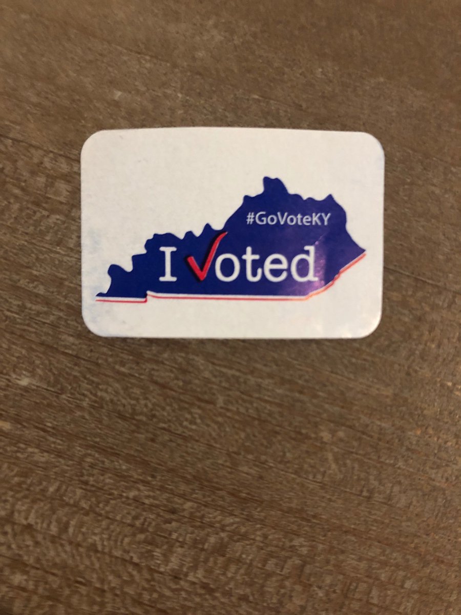 Many American 🇺🇸🇺🇸🇺🇸 lives were sacrificed for us to have the opportunity to vote. Please take the time to go vote!!!!
#keepmovingKYforward