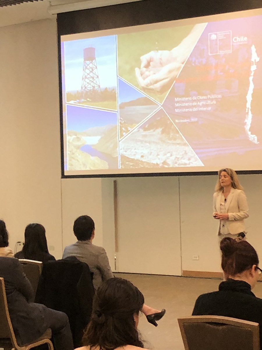 Directora general de OO.PP., Mariana Concha Expone “Plan maestro de Infra hídrica” en Seminario INN “Elementos de la Infra de la calidad para gestión sostenible de Recursos hídricos”