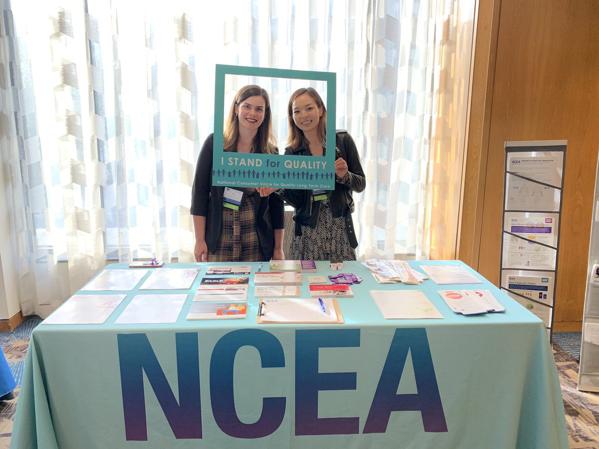 NCEAatUSC's tweet photo. We #StandForQuality! #CVConference2019 Thanks for the fun frame @ConsumerVoices! 📸📸📸 https://t.co/5bSdiFWjFT