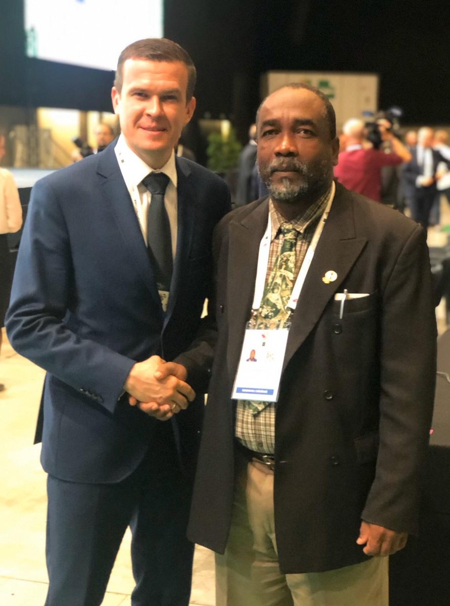 RadoCaribbean's tweet photo. More scenes from the 5th World Conference on Doping in Sport in Poland... #WADAWorldConf2019 #CleanSportMatters https://t.co/wWIaFCbfJF