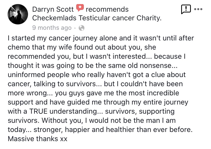 #testicularcancer #movember @checkemlads