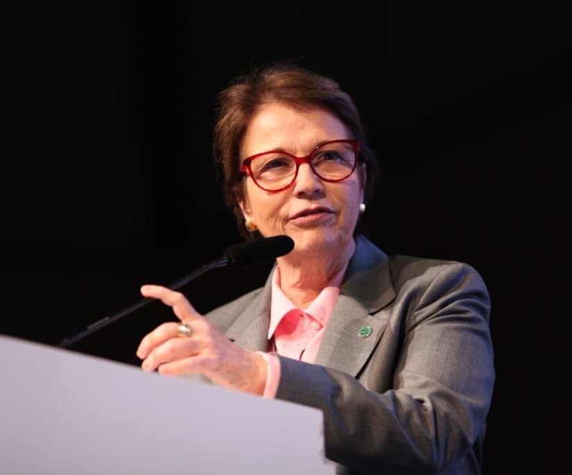 SistemaCNA's tweet photo. "A assistência técnica e gerencial será meu maior desafio a frente do Ministério da Agricultura"
Tereza Cristina, ministra da agricultura.
#CBGA2019
@Min_Agricultura
@TerezaCrisMS
@portalcnm https://t.co/dQPSAGigLT
