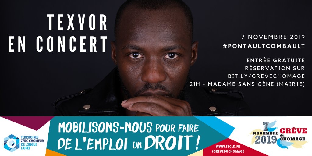 EmploisLa's tweet photo. #Texvor #rap #PontaultCombault #Concert - Rendez-vous ce 7 novembre, à 21h, salle Madame Sans Gêne (Mairie) en face du kiosque. ENTRÉE GRATUITE, résa sur https://t.co/E7ClfEF0YT Découvrez le sur #youtube 👉https://t.co/iAH28oudtR @PontaultCblt @PCHBofficiel #greveduchomage #tzcld https://t.co/RdoacVyWWw