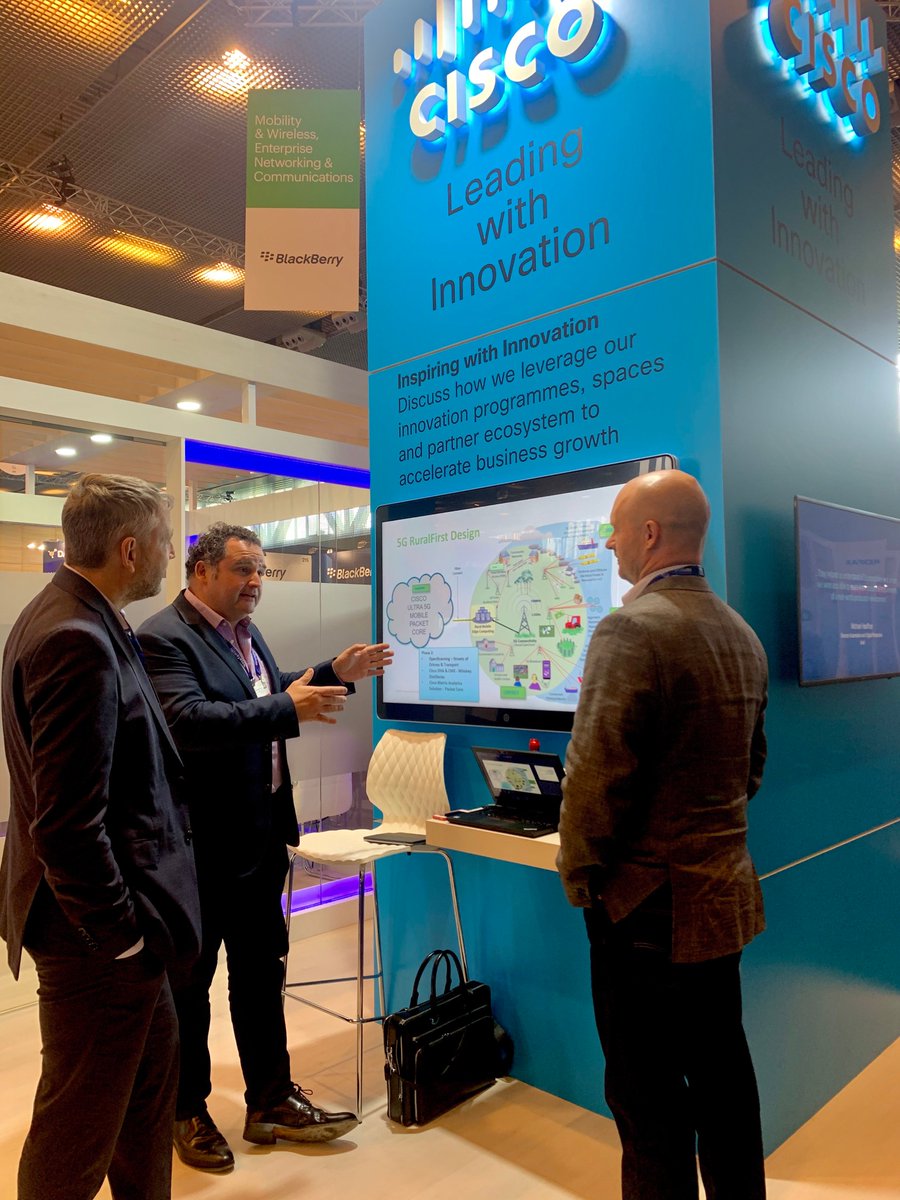 nchrisso's tweet photo. Be sure to come along to the Cisco #Innovation booth here at #GartnerSYM from 15:30-17:00 CET where I'll be sharing my highlights from the @5GRuralFirst project and talking all things co-innovation. #CiscoInnovates https://t.co/jyynxxTJPC