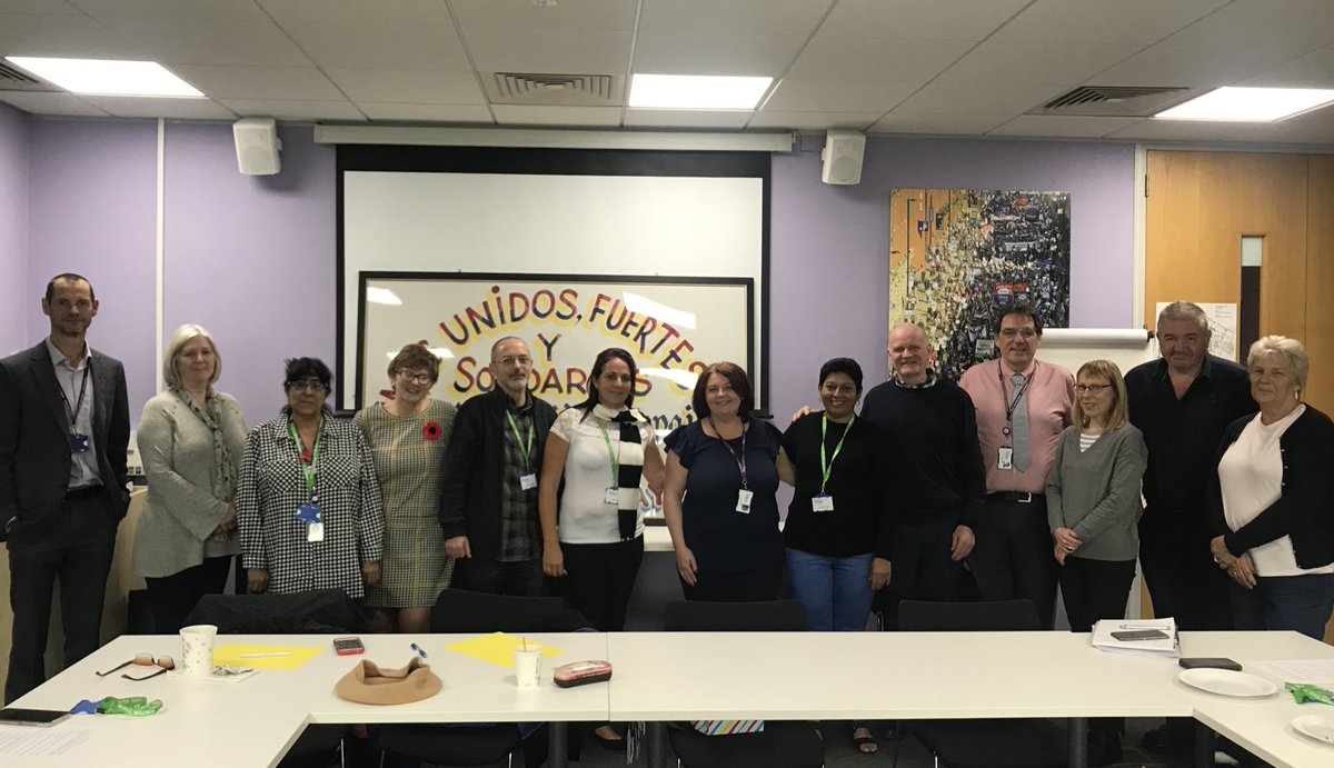 Gloria Martinez &amp; Miriela Padron, Cuban trade union leaders meet members of the North West  Regional Organising Committee