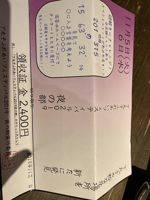 下丸子ふれあいフェスティバル2019夜の部。決してお酒が嫌いなわけではないが、酒の肴と言うか、食べる方も好き。 