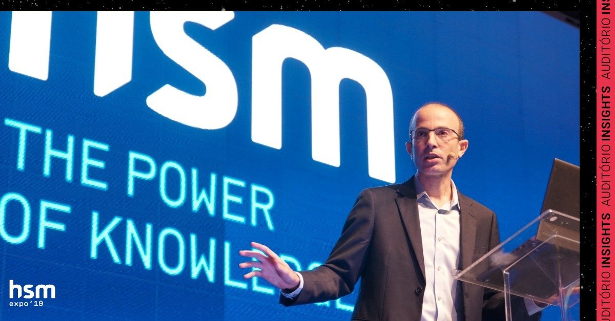 hsmonline's tweet photo. "No futuro, seremos tão hackeados que algoritmos irão te reconhecer melhor do que você mesmo, e irão tomar decisões por você", alerta o professor israelense Yuval Noah Harari. @harari_yuval #hsmexpo19 #ouseaprender https://t.co/QFdORs2gCM