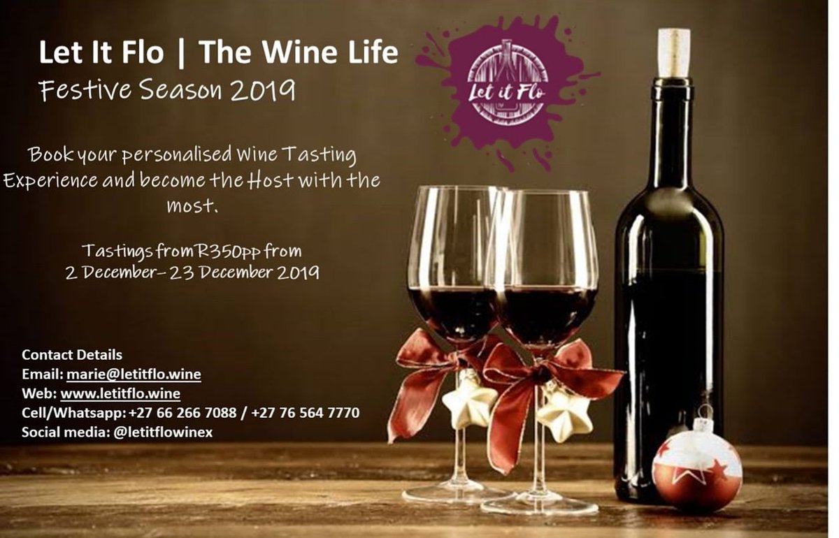 flo_mali's tweet photo. Private Parties Just got the ultimate upgrade.Take your party to new levels of memorable by adding a personalized tasting. Contact us for your ultimate festive experience.

#LetItFlo #TheWineLife #BoutiqueWine #SommLife #LiveWine #LoveWine #Wine
#WineServices  #AlwaysWine https://t.co/6NfcXKMqH6