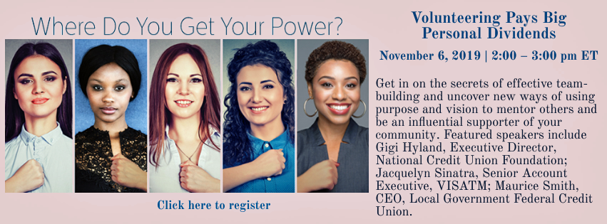 AACUC1's tweet photo. Tomorrow from 2:00 - 3:00 p.m. ET. Join us as we continue to create, cultivate and connect a network of women who will champion women’s #leadership and contribute to the evolution of our #creditunion industry. Link https://t.co/OUiGDRoef0 sponsored by @PSCUForward #Creditunions https://t.co/RVJRtJguir