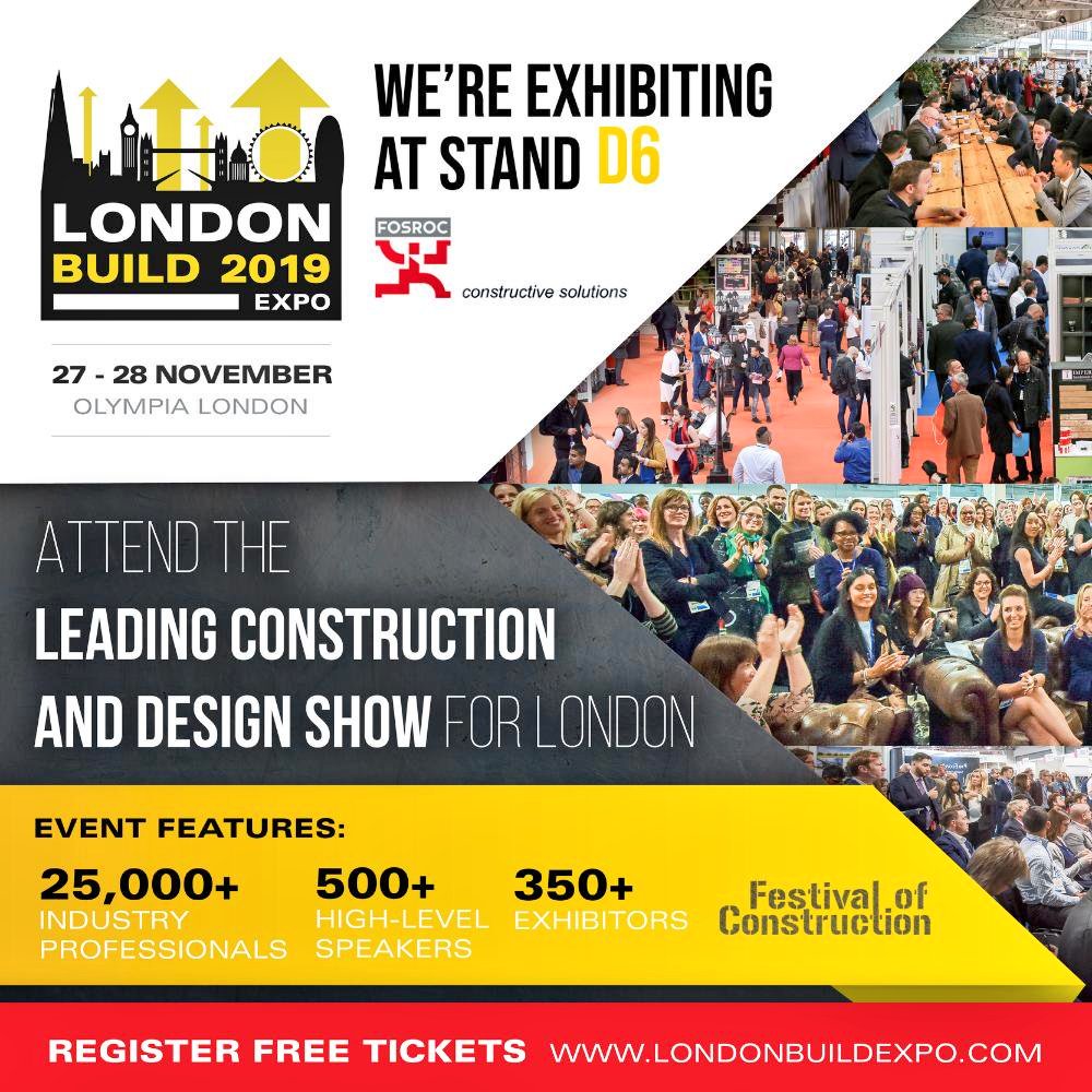 Sadguru_SC's tweet photo. Visit @FosrocUk's exhibition at the @LondonBuild Expo on November 27-28, @Sadguru_SC will be arriving from India @olympia_l London. Register your free ticket: https://t.co/MGXO5XWjXP
#LondonBuild
#Fosrocindia https://t.co/PVVWhZB4R2